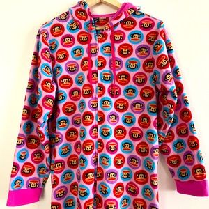 PAUL FRANK Polar Fleece Pink Onesie